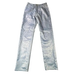 Dr Martens AirWair Bouncing Soles Jeans Womens 10 Silver Vintage 90s Streetwear‎